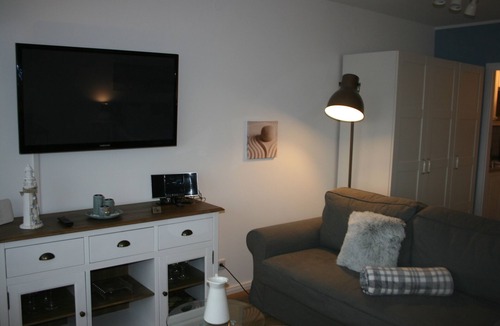 Borkum Apartment | Apartment "Beachfront with sea view and sunny balcony"