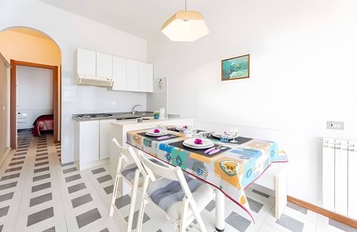 Lacona Apartment | Apartment 'Bilo Nr 14' with Mountain View, Private Terrace and Shared Garden