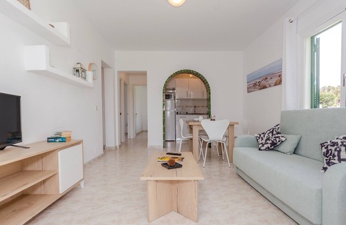 Cala en Forcat Apartment | Apartment 'Biniforcat 21' close to the Sea with Shared Pool