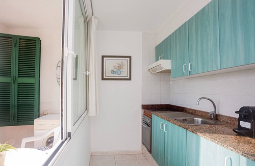 Cala en Forcat Apartment | Apartment Cala en Forcat 34 with Balcony & Shared Pool