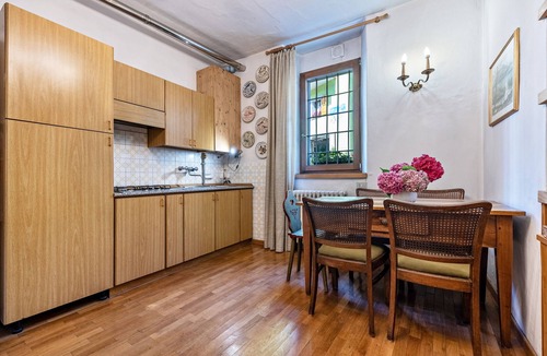 Breguzzo Apartment | Apartment "Casa Nel Borgo Iris" with Mountain View and Shared Garden