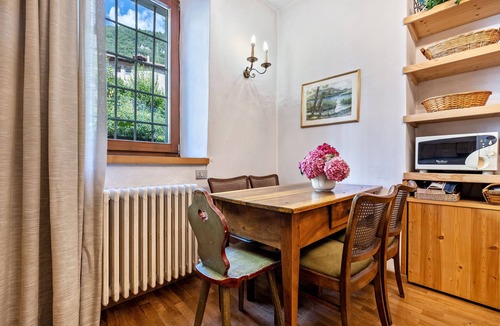 Breguzzo Apartment | Apartment "Casa Nel Borgo Iris" with Mountain View and Shared Garden