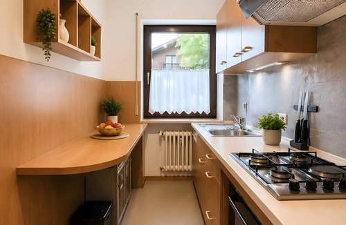 Ortisei Apartment | Apartment "Casa Rustica Seceda" Near the Ski Lift with Mountain View, Wi-Fi, Balcony & Garden