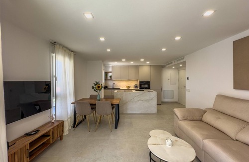 Torrox Costa Apartment | Apartment 'Centro Internacional A124' with Sea View, Wi-Fi, and Air Conditioning