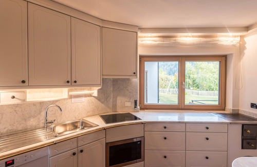 Ortisei Apartment | Apartment 'Cesa Sassela Tirol' with Mountain View, Sauna, Pool, Garden, Balcony & Wi-Fi