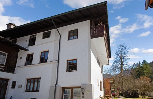 Ramsau Apartment | Apartment Enzian with Balcony, Mountain View & Wi-Fi; Parking Available