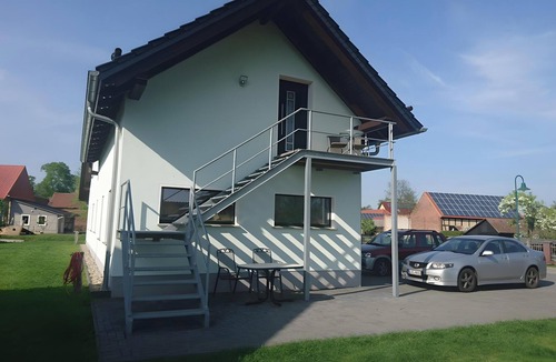 Schlepzig Apartment | Apartment 'Ferienwohnung Spreewald' with Private Terrace, Shared Garden and Wi-Fi