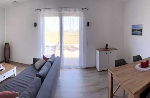 Gross Polzin Apartment | Apartment for 4 Guests, 55 m², Shared Terrace, Garden, and Wi-Fi