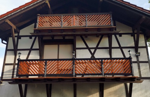Sachsenbrunn Apartment | Apartment forest view