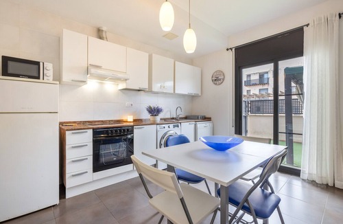 Sant Jaume d'Enveja Apartment | Apartment 'Gran Terraza Marita' with Shared Pool, Wi-Fi and Air Conditioning
