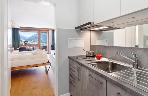 Davos-Dorf Apartment | Apartment Guardaval Apt 207 by Interhome