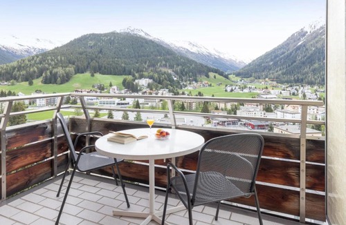 Davos-Dorf Apartment | Apartment Guardaval Apt 207 by Interhome