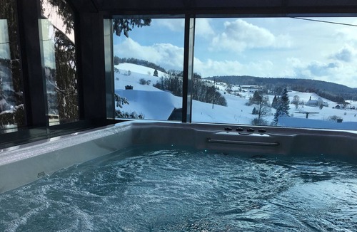 Ibach Apartment | Apartment 'Halali' with Spa Area and Mountain View
