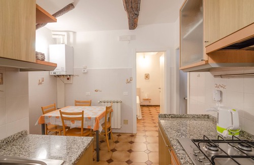 Riomaggiore Apartment | Apartment has a balcony which overlooks main street of Riomaggiore Cinque Terre