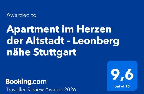 Leonberg Apartment | Apartment im Herzen der Altstadt - Leonberg nähe Stuttgart