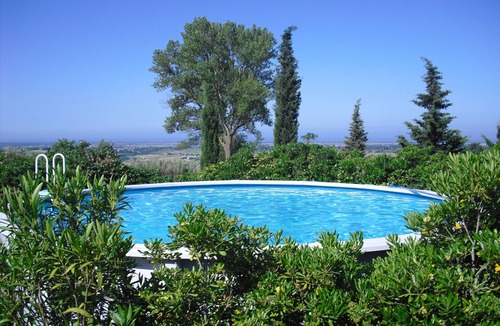 Casale Marittimo House | Apartment in a country house in the hills overlooking the sea with a large park and swimming pool