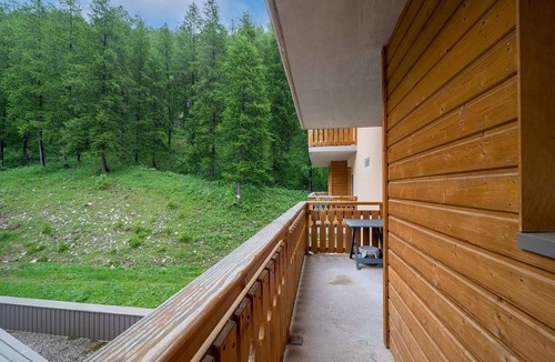 Allos Apartment | Apartment in France with Ski-In Access