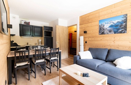Valfrejus Apartment | Apartment in Modane with Mountain Views