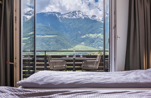 Silandro Apartment | Apartment 'Kortscherhof Apt Typ 6-4' with Mountain View, Shared Garden and Wi-Fi