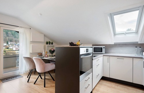 Bad Wildbad Apartment | Apartment 'Kraft' with Mountain View, Balcony and Wi-Fi