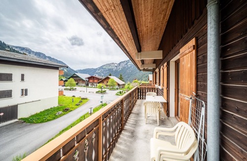 Chatel Apartment | Apartment 'La Flèche De Vermeil - 6 Pers' with Mountain View, Balcony and Wi-Fi