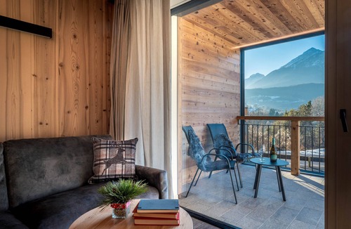 Cavedago Apartment | Apartment 'Larice' with Mountain View, Wi-Fi and Air Conditioning