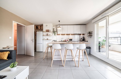Thonon-les-Bains Apartment | Apartment "Le Cocon" with Mountain View, Balcony, and Wi-Fi
