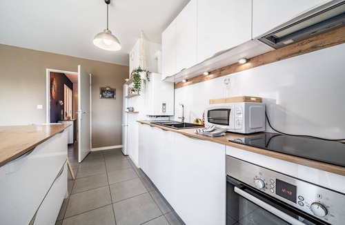 Thonon-les-Bains Apartment | Apartment "Le Cocon" with Mountain View, Balcony, and Wi-Fi