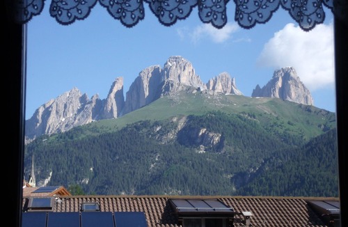 Alba Apartment | Apartment Martmolada Canazei - Val di Fassa - View of the DOLOMITES