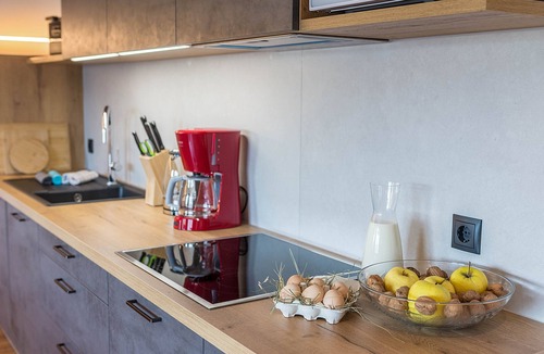 Castelrotto Apartment | Apartment 'Morodeserhof Apt Bühlen 1' with Mountain View, Shared Terrace and Wi-Fi