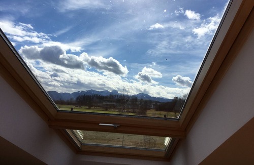 Bad Aibling Apartment | Apartment mountain view in the attic for 2 persons