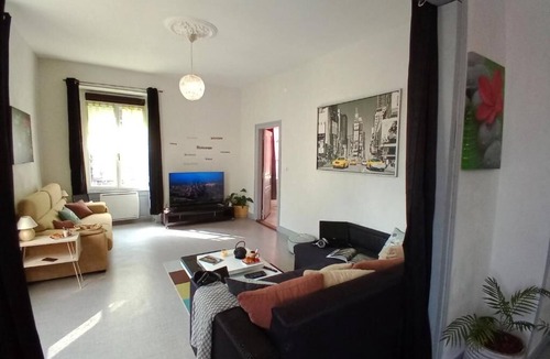 Thann Apartment | Apartment overlooking Collegiate Church of Thann.
