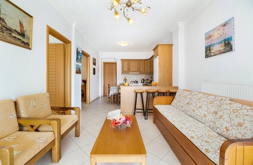Pondi Apartment | Apartment 'Panorama 1' with Sea View, Wi-Fi and Air Conditioning