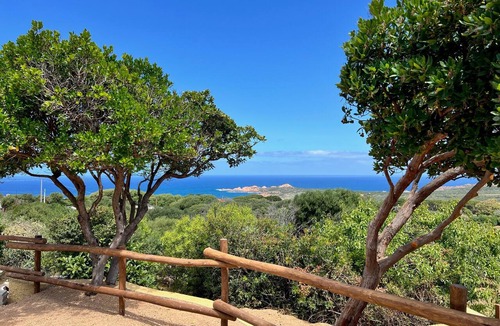 Paduledda Apartment | Apartment "Panoramico Isola Rossa" with Sea View, Private Terrace & A/C