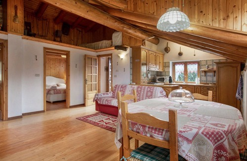 Cogne Apartment | Apartment 'Piccolo Paradiso' with Mountain View, Private Garden and Wi-Fi