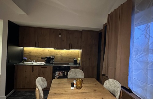 Zeuthen Apartment | Apartment-Private Bathroom-Courtyard view