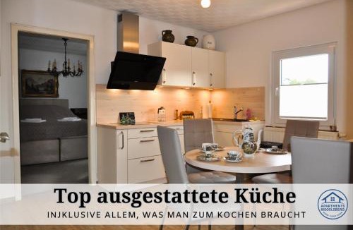 Riegelsberg Apartment | Apartment Rosie - Rustikal und top ausgestattet und ideal für Gruppen bis 6 Personen und Hund, egal ob Familie, Kollegen oder Freunde, 85qm mit Garten und eigener Garage