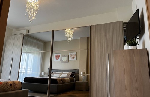 Giarre Apartment | Apartment 'Samia' with Sea View, Balcony and Air Conditioning