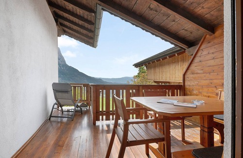 Castelrotto Apartment | Apartment 'Schönblick' with Mountain View, Shared Pool and Wi-Fi