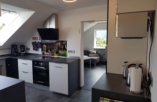 Gernsbach Apartment | Apartment 'Schusters Murgtalblick' with Mountain View, Balcony and Wi-Fi