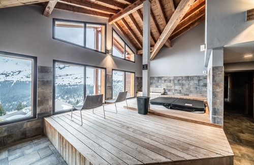 Flaine Apartment | Apartment "Superb Duplex - Résidence Alpine" with Private Terrace, Balcony and Wi-Fi