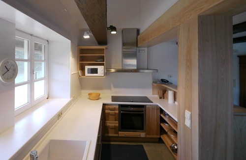 Trebel Apartment | Apartment "Teichblick" with Private Terrace, Shared Garden and Wi-Fi
