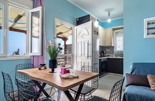 Chortata Apartment | Apartment 'Ventus Kalipso' with Sea View, Wi-Fi and Air Conditioning