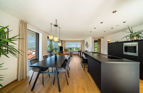 Gargazzone Apartment | Apartment "Videre Penthouse Lodge" with Mountain View, Wi-Fi & Terrace