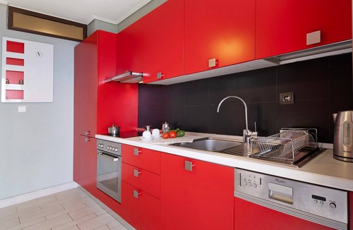 Athani Apartment | Apartment 'Villa Rojo Tajo Villas' with Sea View, Wi-Fi and Air Conditioning