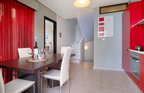Athani Apartment | Apartment 'Villa Rojo Tajo Villas' with Sea View, Wi-Fi and Air Conditioning
