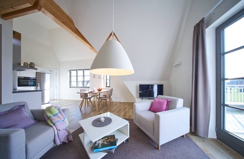 Stolpe b. Anklam Cottage | Apartment with balcony - Johann Mattheson 21 - Inseldomizil Stolpe - Vacation at