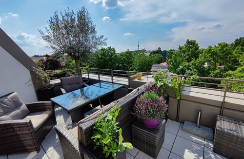 Munchner Freiheit Apartment | Apartment with astonishing view /rooftop terrace