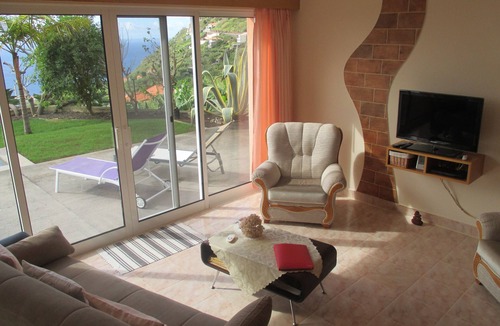 Arco da Calheta Apartment | Apartment with sunny south west location and sea view, scenic, large terraces