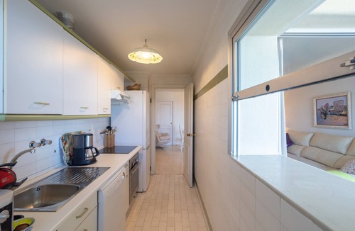 Marbella Seafront Promenade Apartment | Apartment with Shared Pool, Sea View, Wi-Fi and Air Conditioning